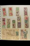 ISSUES FOR SLOVENIA - MIXED FRANKINGS 1919-20 Scarce Assembly Of Various Pieces Bearing Stamps Stamps Of Austria Along W - Otros & Sin Clasificación