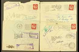 UNDELIVERABLE COVERS 1956 (Oct-Nov) Small Collection Of Covers All Bearing 2½d Wildings And Sent From The Nestle Company - Altri & Non Classificati