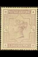 1883-83 2s6d Lilac, SG 178, Mint Lightly Hinged. For More Images, Please Visit Http://www.sandafayre.com/itemdetails.asp - Sonstige & Ohne Zuordnung