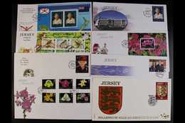JERSEY 1969-2011 FIRST DAY COVERS COLLECTION. An Attractive, ALL DIFFERENT Collection Of Illustrated, Unaddressed Covers - Otros & Sin Clasificación