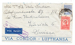 Brazil/Switzerland LATI AIRMAIL COVER - Airmail (Private Companies)