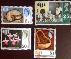 Fiji 1969 Decimal Currency 4 Values MNH - Fidji (...-1970)