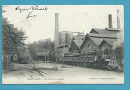 CPA Chemin De Fer - Train Les Hauts Fourneaux MONTLUCON  03 - Montlucon