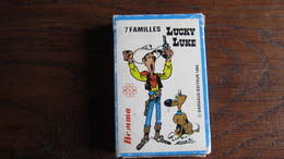 LUCKY LUKE  JEU DE CARTES DES 7 FAMILLES LUCKY LUKE   MORRIS - Lucky Luke