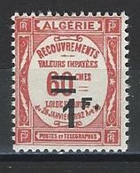 Algérie Yv. T23, Mi P23 * - Impuestos