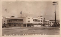 GUYANA GUIANA BRITISH - GEORGETOWN - STORE OF WM FOGARTY LTD.  - REAL PHOTO POSTCARD - 2 SCANS - Autres & Non Classés