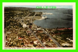 PORT ARTHUR, ONTARIO - AERIAL VIEW OF THE CITY - R.C.A.F. PHOTO - PECO - Port Arthur