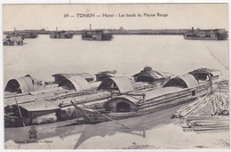 Asie - Tonkin - Hanoï - Les Bords Du Fleuve Rouge - Vietnam