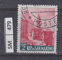 SAN MARINO1957	Vedute L. 2 Usato - Usados