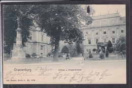 Oranienburg Schloß U. Kriegerdenkmal  1904 - Oranienburg