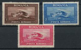 Roumanie (1928) PA N 1 A 3 (charniere) - Unused Stamps