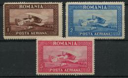 Roumanie (1928) PA N 1 A 3 (charniere) OnduleÌ Horizontales - Unused Stamps