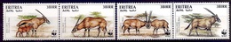 ERYTHREE 1996 (Yvert 282-85) - WWF L'oryx Beisa (MNH) Sans Trace De Charnière - 029 - Erythrée