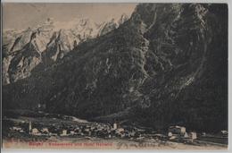 Vicosoprano (Val Bregaglia) Generalansicht Und Hotel Helvetia - Photoglob - Bregaglia