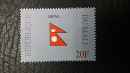 MALI 1999 ¤ FLAGS FLAG DRAPEAUX DRAPEAU ¤ NEPAL ¤ RARE -  MNH ** - Stamps