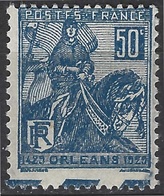 FRANCE Jeanne D'arc 1929 N°257**, Variété De Décentrage Avec Morceaux De BDF Sur Le Timbre - Neufs