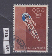 SAN MARINO    1960	Olimpiadi Di Roma L.10 Usato - Used Stamps