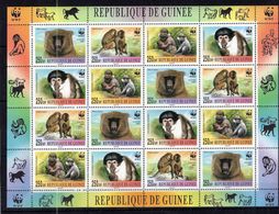 Guinea - Animals.WWF - MNH** - Del.101 - Unused Stamps
