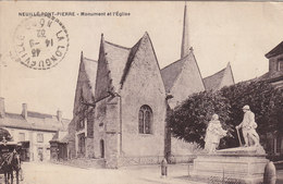 (n) Neuillé Pont Pierre - Monument Et L'église - Neuillé-Pont-Pierre