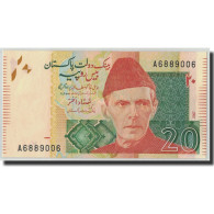 Billet, Pakistan, 20 Rupees, 2007, KM:46c, NEUF - Pakistán