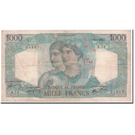 France, 1000 Francs, 1945, 1945-04-26, TB, Fayette:41.2, KM:130a - 1 000 F 1927-1940 ''Cérès Et Mercure''