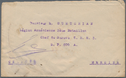 08059 Armenien - Besonderheiten: 1919, FRENCH ARMENIAN LEGION: Egypt, 2 X 5 M Carmine, Multiple Franking O - Armenia