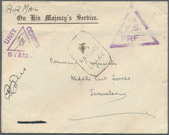 08090 Birma / Burma / Myanmar: 1942. Stampless Air Mail Envelope From Maymyo, Field Post Office Headed 'On - Myanmar (Burma 1948-...)