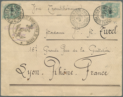 08249 China - Fremde Postanstalten / Foreign Offices: French Offices, 1911. Envelope Addressed To France B - Altri & Non Classificati