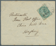 08266 China - Besonderheiten: 1901 (CHINA EXPEDITIONARY FORCE). Envelope Written From Tientsin Addressed T - Altri & Non Classificati
