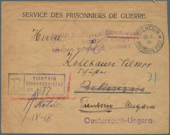 08282 China - Besonderheiten: German Offices, , Tientsin, POW Mail, Envelope Imprinted "SDPDG" Of Tientsin - Sonstige & Ohne Zuordnung