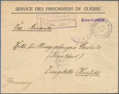 08283 China - Besonderheiten: German Offices, , Tientsin, POW Mail, Envelope Imprinted "SDPDG" Registered - Altri & Non Classificati