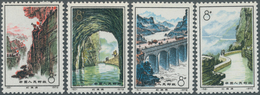 08339 China - Volksrepublik: 1972, Irrigation Channel 'Red Flag' Complete Set Mint Never Hinged, Mi. ? 180 - Autres & Non Classés