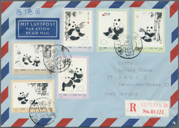 08341 China - Volksrepublik: 1973, Giant Panda Resp. Revolutionary Ballett Cpl. Sets, On Two Registered Co - Altri & Non Classificati
