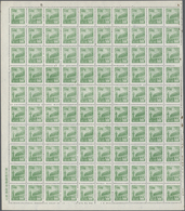 08364 China - Volksrepublik - Provinzen: North East China, 1950, Tien An Men $50.000, A Full Sheet Of 100 - Sonstige & Ohne Zuordnung