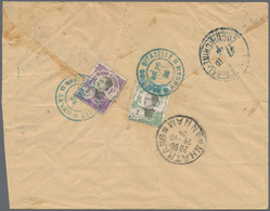 08454 Französisch-Indochina: 1926. Envelope (small Faults) Addressed To Saigon Bearing Indo-China Yvert 10 - Lettres & Documents