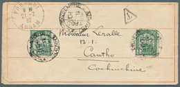 08465 Französisch-Indochina: 1932. Envelope Addressed To Cantho, Cochinchine Bearing Indo-China SG 141, 2c - Lettres & Documents