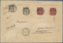 08497 Französisch-Indochina - Postämter In Südchina: 1904, Offices In South China, Yunnanfu: CHINE Overpri - Autres & Non Classés