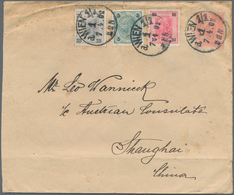 08579 Hongkong: 1902. Austrian Postal Stationery (horiz. Fold At Bottom, Creased At Top And A Few Stains) - Altri & Non Classificati