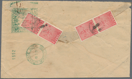 08589 Hongkong: 1954. Air Mail Envelope Written From India Addressed To Hong Kong Bearing Lndia SG 313, 2a - Other & Unclassified