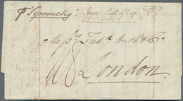 08648 Indien - Vorphilatelie: 1836 (21 July): Entire Letter (Invoice Of Cinnamon Shipped By The "Symmetry" - ...-1852 Préphilatélie