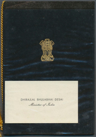 08737 Indien: 1948 GANDHI 1½a., 3½a. And 12a. All Overprinted "SPECIMEN" Plus 10r. (without Ovpt.) In Spec - Sonstige & Ohne Zuordnung