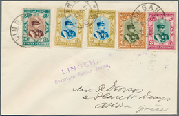 08933 Iran: 1929/1930: Two First Flight Covers From Bouchire To Karachi, India And Lingah To Athens, Greec - Iran