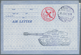 08961 Israel: 1956/67, Four Covers During Wars: Three Registered Special Flight Covers On 15th Nov. 1957 L - Altri & Non Classificati