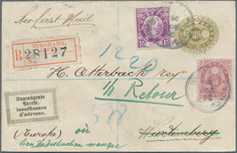 08979 Japan: 1888, Small Size Koban Envelope 2 S. Uprated New Koban 3 S., 15 S. Tied ''YOKOHAMA 29 NOV 98`` - Altri & Non Classificati