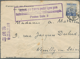 09027 Japanische Post In Korea: 1941, Japan 20 S. Tied "Kanghwamun 16.3.31" (March 31, 1941) Via Siberia T - Militärpostmarken