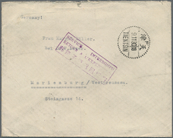 09034 Japanische Besetzung  WK II - China - Nordchina / North China: 1941, Hopeh 50 C. Tied "TIENTSIN 9.11 - 1941-45 Nordchina