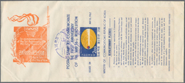 09236 Korea-Süd: 1962, Variety "POSTAG": May-revolution S/s 200 H. With Comemmorative Postmark "1962.5.16" - Korea (Süd-)
