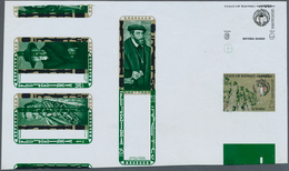 09258 Kuwait: 1970, National Guard Set On Printer's Die Proofs Sheet Dated 15.5.1970, Se-tenant With Fujei - Kuwait