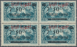 09367 Libanon: 1928, Definitive 2.50pia. Turquise With Black Opt. '7P. 50 / Republique Libanaise' And Addi - Libanon