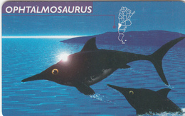 ARGENTINA - Dinosaurs, Ophtalmosaurus F072, 06/97, Tirage 100.000, Used - Argentinien